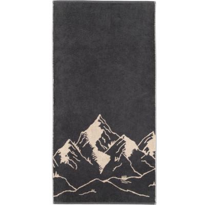 Cawö Cawö Alpenchic Edition 6269 Handdoek 50x100 granit