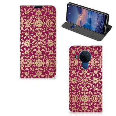 Telefoon Hoesje Nokia 5.4 Barok Pink Telefoon Hoesje Nokia 5.4 Barok Pink