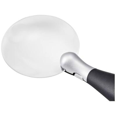TOOLCRAFT TO-8997036 Vergrootglas Met LED-verlichting Vergrotingsfactor: 3 x, 5 x