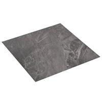 VidaXL Vloerplanken 20 st zelfklevend 1,86 m² pvc zwart patroon - thumbnail