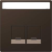 Merten MEG4574-6052 Afdekking System Design Mokka 1 stuk(s) - thumbnail