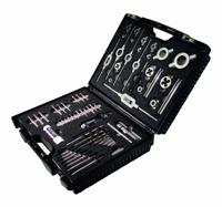 Exact 70511 Schroefdraadsnijderset 61-delig HSS Metrisch M3, M4, M5, M6, M8, M10, M12 - thumbnail