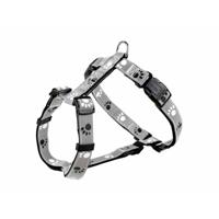 TRIXIE HONDENTUIG H-TUIG SILVER REFLECT ZWART / ZILVERGRIJS 50-75X2,5 CM - thumbnail