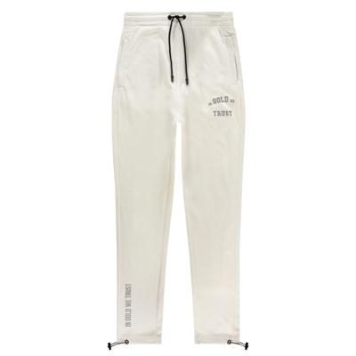 In Gold We Trust Reflective Jogger White - Maat L - Kleur: Wit | Soccerfanshop