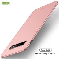 Voor Galaxy S10 PLUS MOFI Frosted PC ultradun hard case (rosé goud) - thumbnail