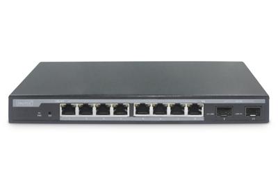 Digitus DN-95344 Netwerk switch RJ45/SFP 8 + 2 poorten 10 / 100 / 1000 MBit/s Digitus DN-95344 Netwerk switch RJ45/SFP 8 + 2 poorten 10 / 100 / 1000 MBit/s