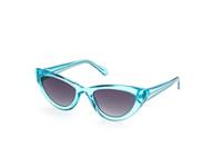 Unisex zonnebril Guess GU7811 SHINY LIGHT BLUE ø 54 mm - thumbnail