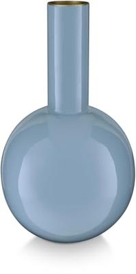 Pip Studio Vaas Metaal Lichtblauw 33cm