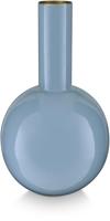 Pip Studio Vaas Metaal Lichtblauw 33cm - thumbnail