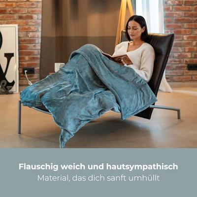 Profi-Care PC-WZD 3061 Elektrische deken 180 W Grijs