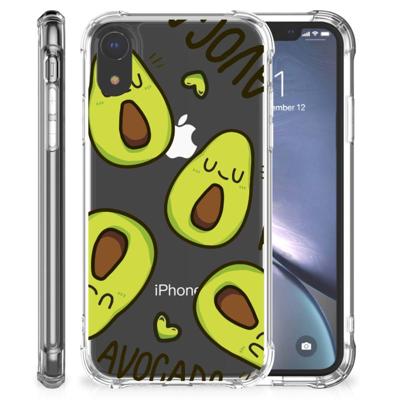 Apple iPhone Xr Stevig | Bumper Hoesje | Avocado Singing Apple iPhone Xr Stevig | Bumper Hoesje | Avocado Singing