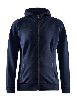 Craft 1910626 Core Soul Full Zip Hood Wmn - Dark Navy - S Craft 1910626 Core Soul Full Zip Hood Wmn - Dark Navy - S