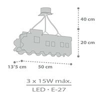 Dalber Hanglamp met treinThe Night Train - 63530 - thumbnail
