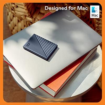 WD My Passport for Mac 5 TB Externe harde schijf (2,5 inch) USB-C Blauw WDBA2F0050BBL-WESN - thumbnail