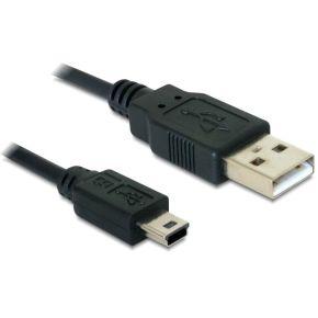 Delock 82311 Kabel USB 2.0-A stekker > mini B 5-pins stekker 3 m