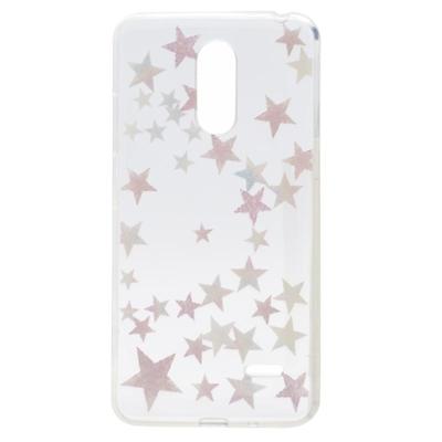 LG K8 (2017) Sterren patroon TPU back cover Hoesje