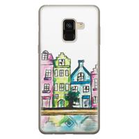 Samsung Galaxy A8 (2018) siliconen telefoonhoesje - Amsterdam - thumbnail