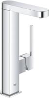 GROHE Plus waterbesparende wastafelkraan L-size met gladde body met push open waste met uittrekbare uitloop chroom 23844003 - thumbnail