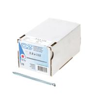 Kozijnschroef QZ geg 7.5x112 ck t25 - thumbnail