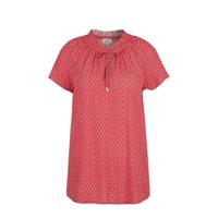 s.Oliver top met all over print rood - thumbnail