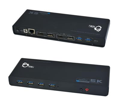 Siig JU-DK0411-S1 Tablet/smartphone, zwart, dockingstation voor mobiele telefoons (tablet/smartphone, universeel, zwart, acrylonitrielbutadieenstyreen (ABS), FCC, CE, RoHS, USB Type C)