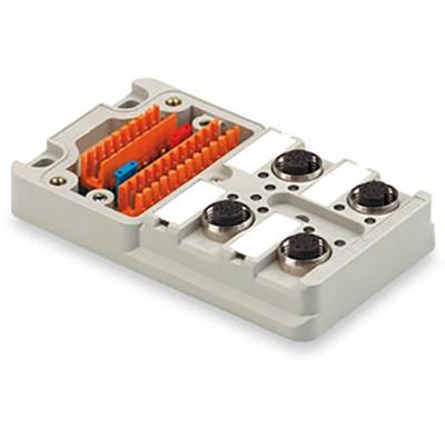 Weidmüller SAI-4-M 5P M12 OL UT 1800001000 Passieve sensor/actorbox M12-verdeler met metalen schroefdraad 2 stuk(s) Piece