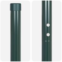 Hekpalen 2 pcs Groen 200 cm Poedergecoat staal - thumbnail