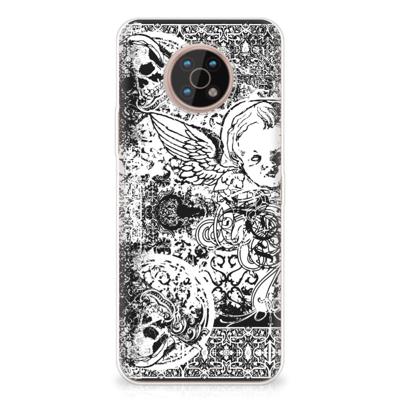 Silicone Back Case Nokia G50 Skulls Angel Silicone Back Case Nokia G50 Skulls Angel