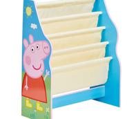 Worlds Apart 470PEL kinderboekenkast Multi kleuren Boekenkast met draagdoeken 4 schappen - thumbnail