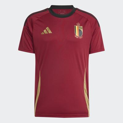België Fans Shirt Thuis Senior 2024-2026 - Maat M - Kleur: Rood | Soccerfanshop