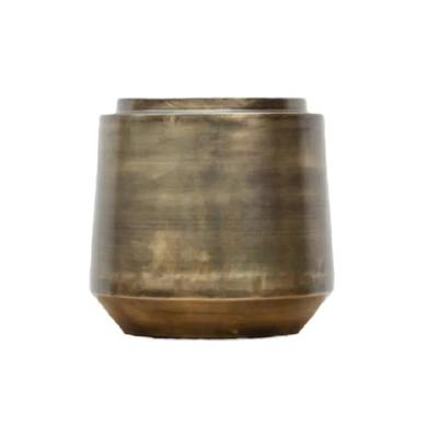 Indigo Pot Vintage Gold D33 H31