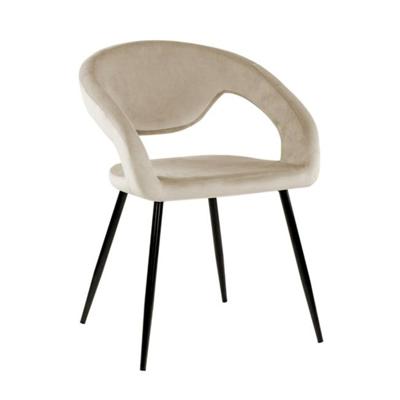 Kick eetkamerstoel Lenn Velvet - Donkergroen