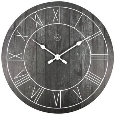 NeXtime nx-7345zw wandklok nxt paul dia 40cm hout bruin