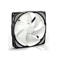 NoiseBlocker NB-eLoop B12-1 PC-ventilator Wit, Zwart (b x h x d) 120 x 120 x 25 mm - thumbnail