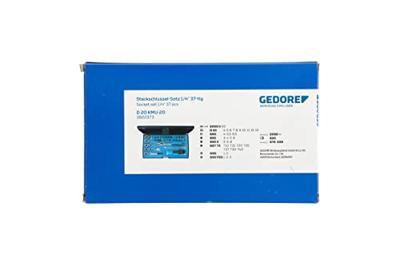 Gedore Dopsleutelset 1/4" 37-dlg. - 1822373