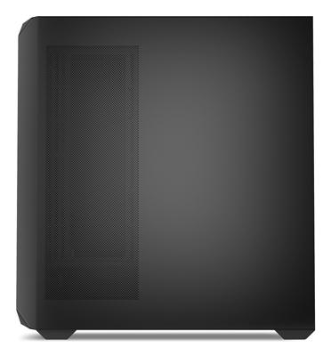 Sharkoon ak2 midi tower behuizing (zwart | 2x usb-a | 1x usb-c)