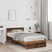 Bedframe met Hoofdeinde Oud Hout 100 x 200 cm Bewerkt hout - thumbnail