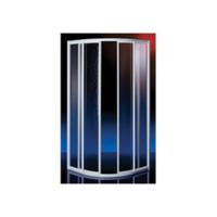 Plieger Economy douchecabine kwartrond 90x90x185cm wit 4283004 - thumbnail
