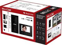Bellcome Advanced 7 Video-Kit 1 Familie Complete set voor Video-deurintercom Kabelgebonden 8-delig Zwart - thumbnail