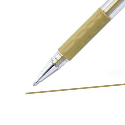 Gelschrijver Pentel K118 Grip medium goud | 12 stuks Gelschrijver Pentel K118 Grip medium goud | 12 stuks