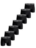 7-pack heren boxershort - Zwarte heren onderbroeken katoen - onderbroeken - thumbnail