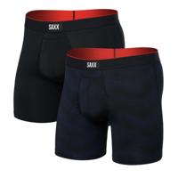 SAXX Boxershorts Multi-Sport Mesh - 2-pack- Full Tilt Chevron / Black-L - thumbnail