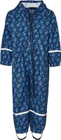 Playshoes regenpak overall Bouwwagens Marine-104 - thumbnail