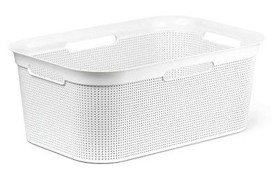 Rotho brisen flexibele wasmand 41l wit