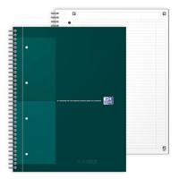 Spiraalblk oxf international notebk a4+ lijn groen | 5 stuks - thumbnail
