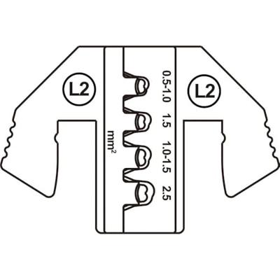TOOLCRAFT TO-9627222 Krimpinzetstuk JT contact (moerbus), ST female contact 0.5 tot 2.5 mm²