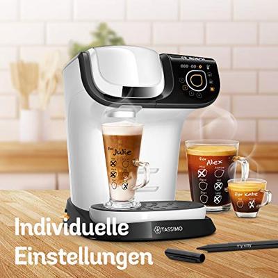 Bosch Haushalt TASSIMO MY WAY 2 TAS6504 Capsulemachine Wit, Zwart Tassimo Bosch Haushalt TASSIMO MY WAY 2 TAS6504 Capsulemachine Wit, Zwart Tassimo