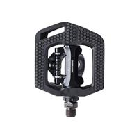 SHIMANO pedaalset click&apos;r t421 platform + enkelzijdig spd met sm-sh56 plaatjes zwart - thumbnail