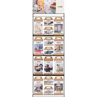 Creativ Company Vloerdisplay, gemonteerd, hero garen, volwassene, h: 1580 mm, l: 600 mm, b: 400 mm, 75 eenh./ 1 stuk - thumbnail