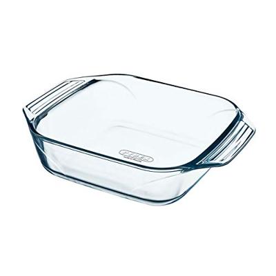 Pyrex optimum braadslede ovenschaal vierkant glas 23cm